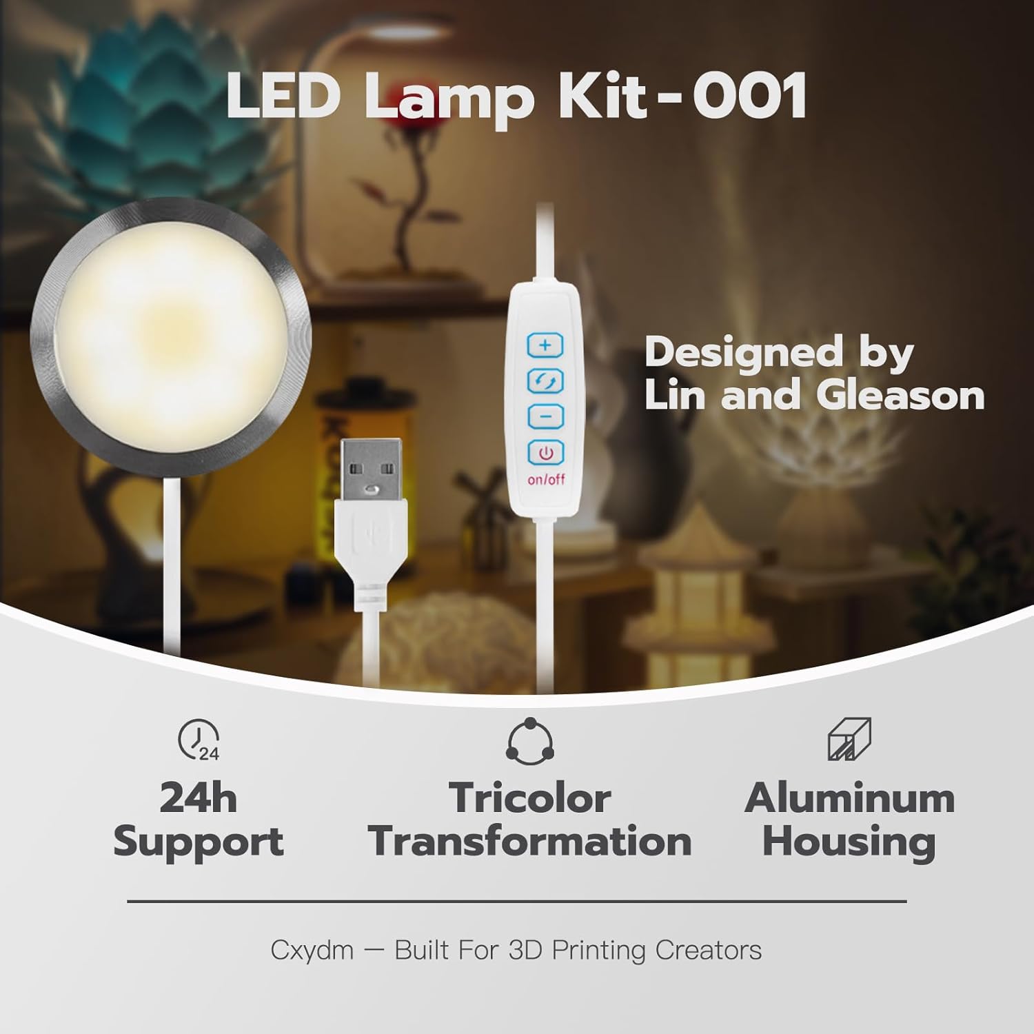 MountainGlow™ LED Mountain Lamp