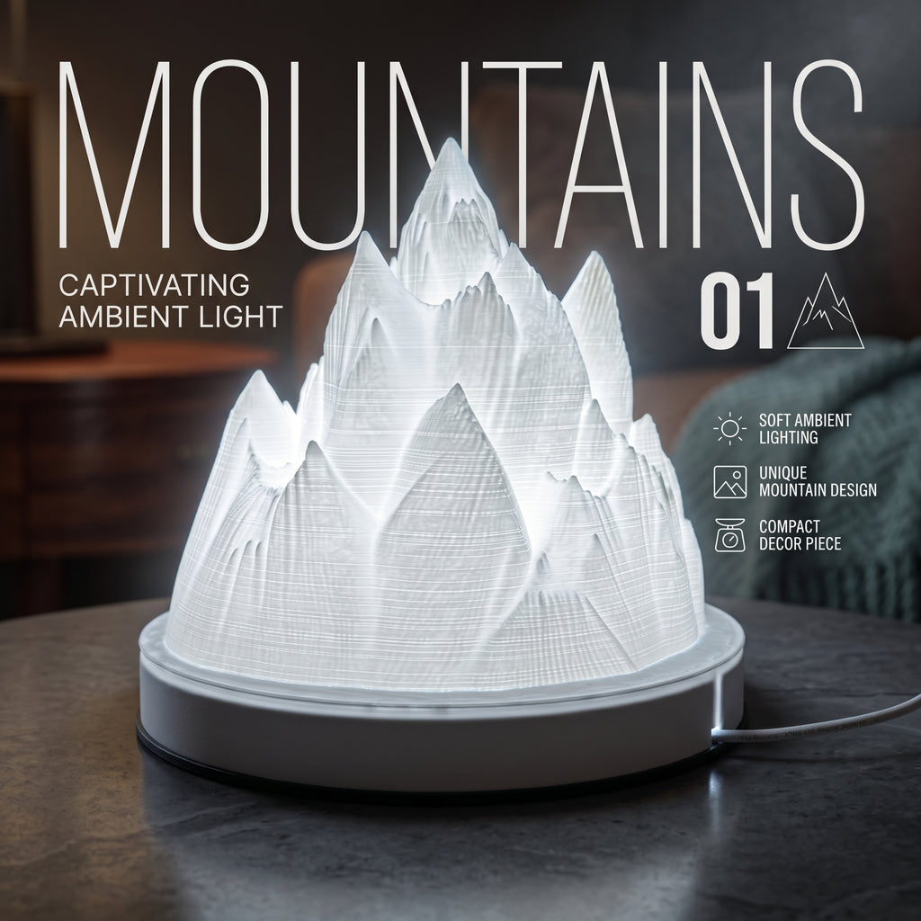 MountainGlow™ LED Mountain Lamp