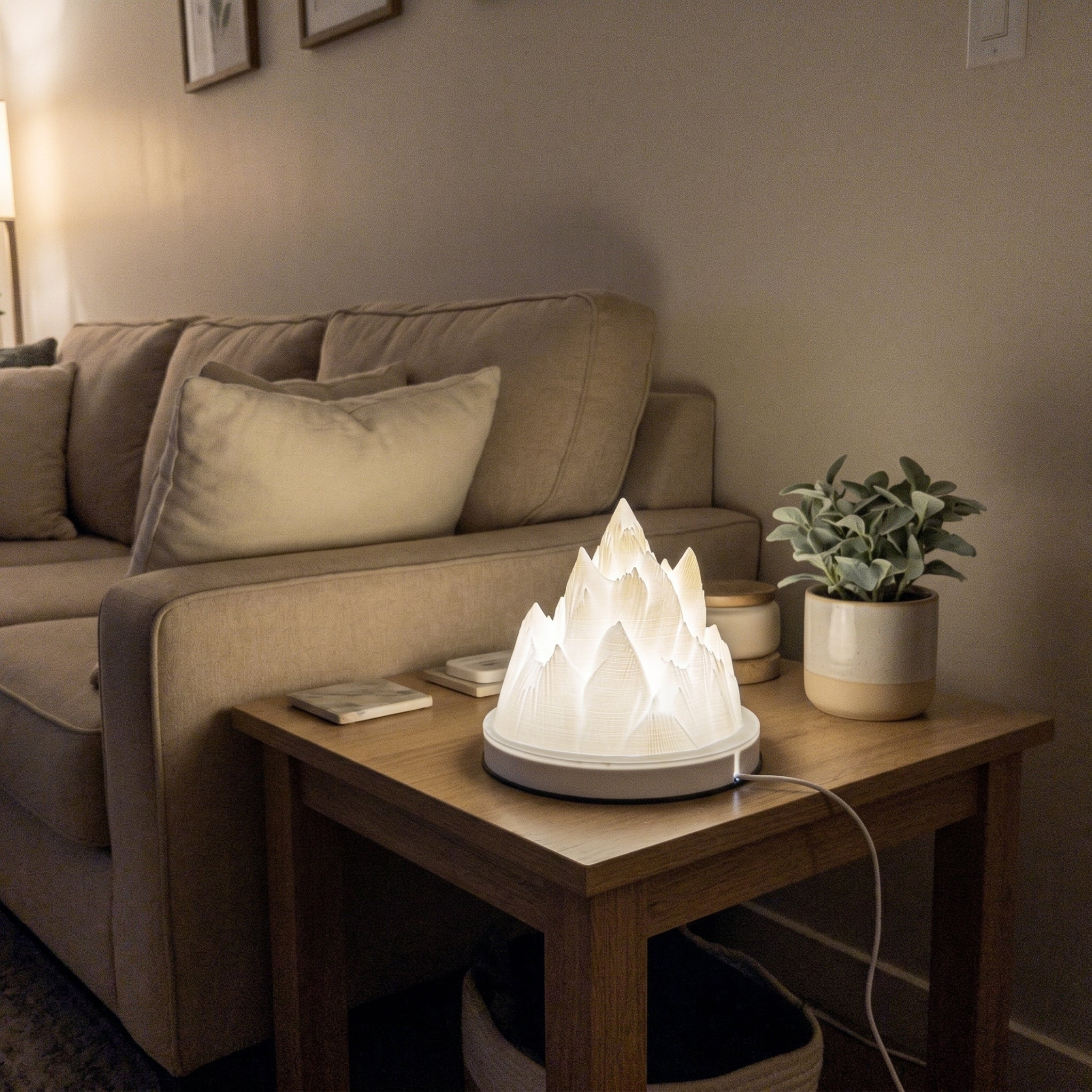 MountainGlow™ LED Mountain Lamp