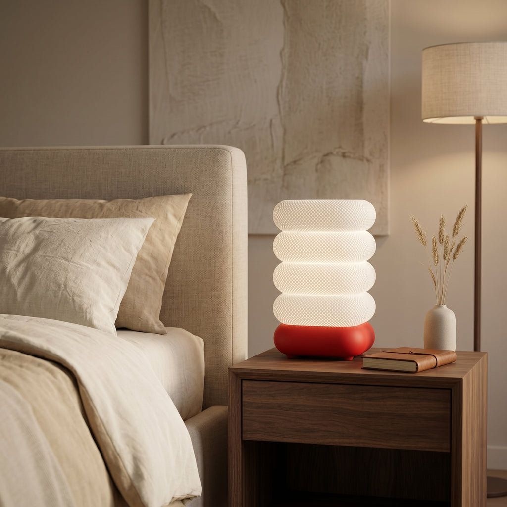 Aura Stack™ Textured Table Lamp