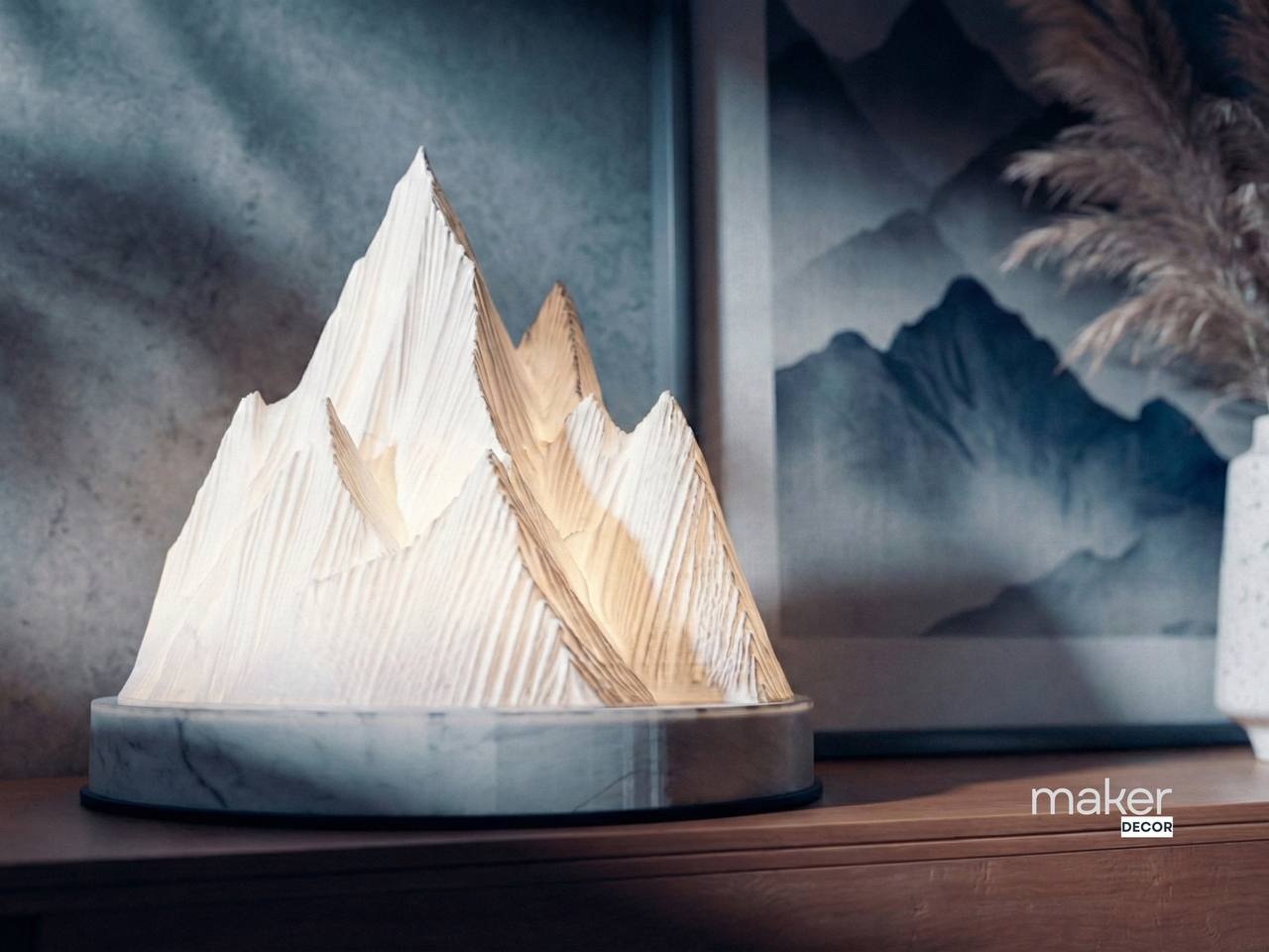 MountainGlow™ LED Mountain Lamp